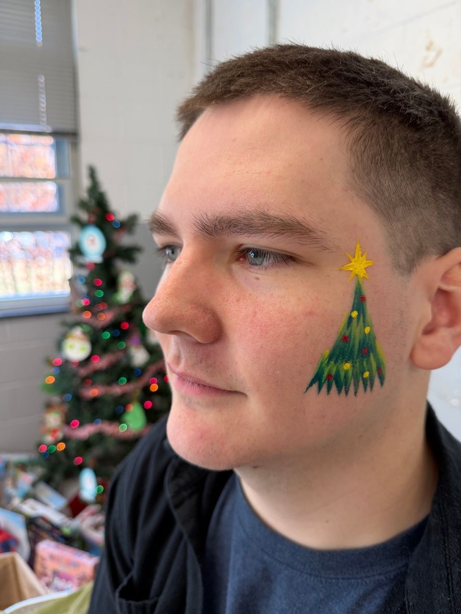✨ holiday designs face painting bowling green kentucky