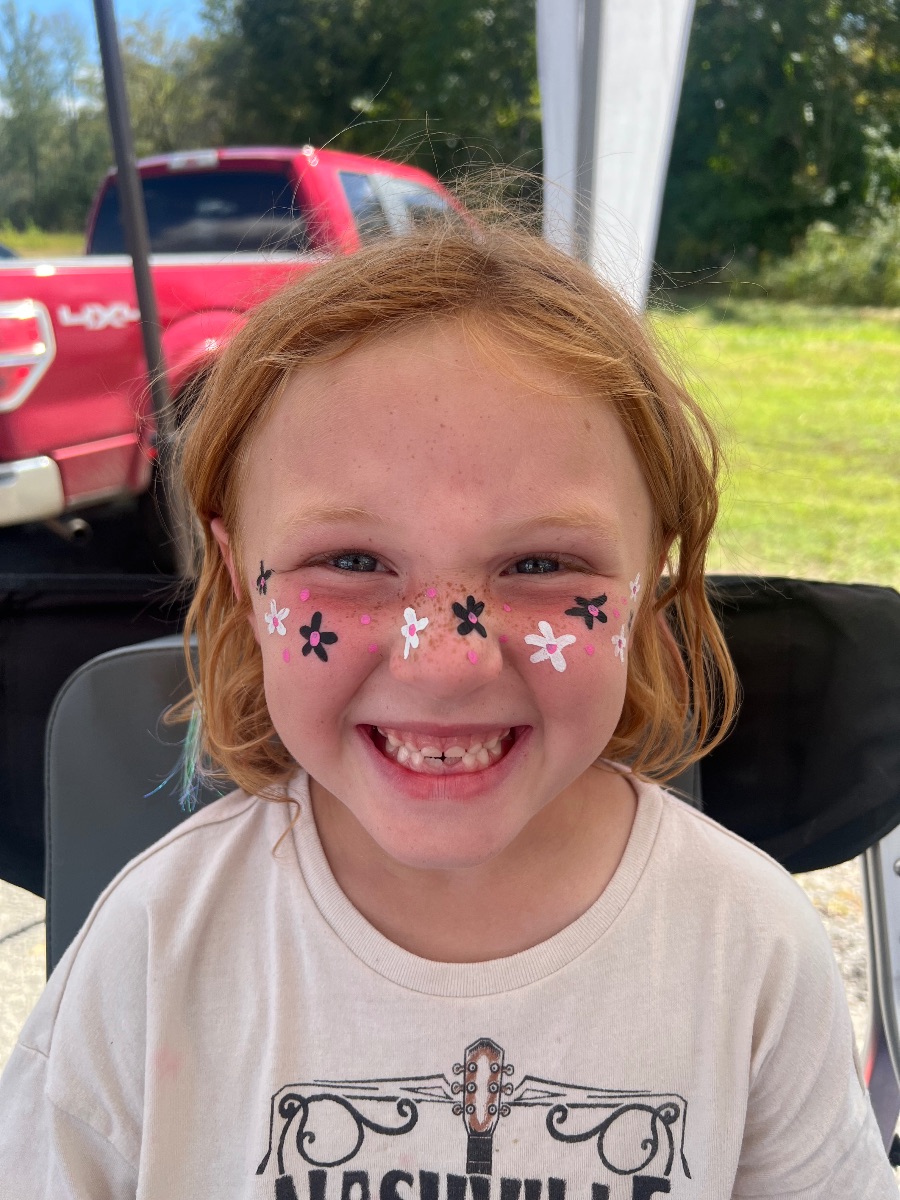 Flower freckles