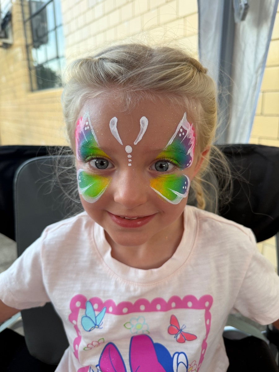 Rainbow butterfly