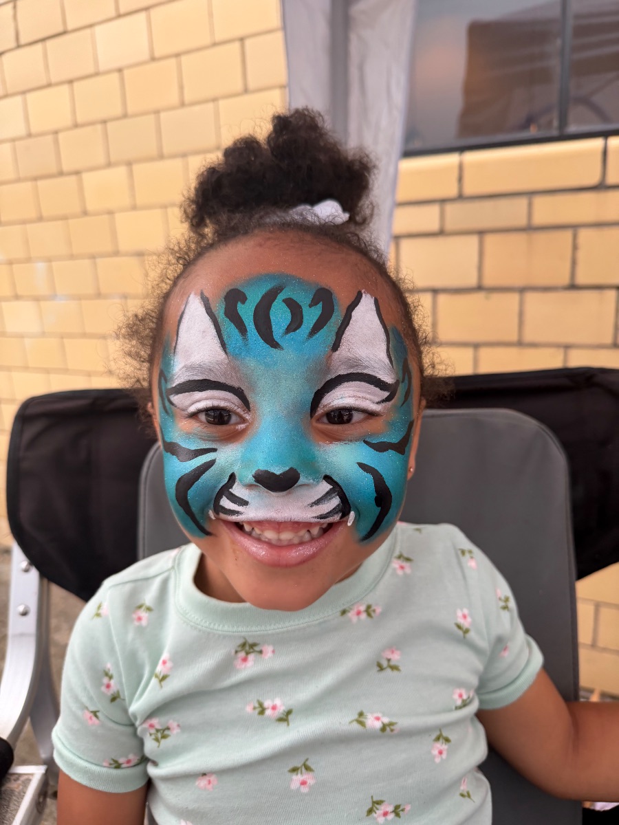 Blue tiger